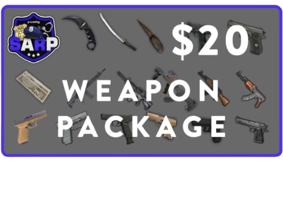 Weapon Pack product banner